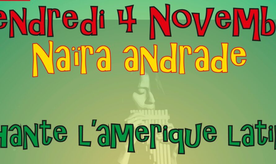 Naira Andrade chante l’Amérique latine