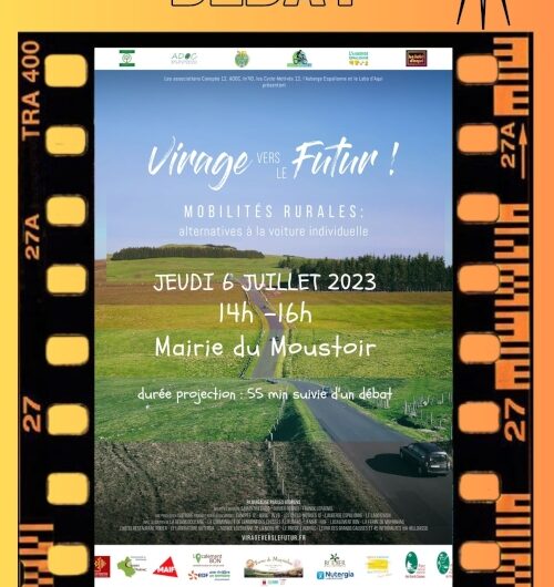 Ciné-débat autour du documentaire “Virage vers le futur” au Moustoir, Jeudi 6 juillet /14h-16h