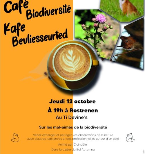 Café biodiversité à Rostrenen le 12/10 à 19h