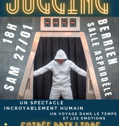 Spectacle JOGGING, émotions et réflexions dans la rue ! 27/01/24 Berrien