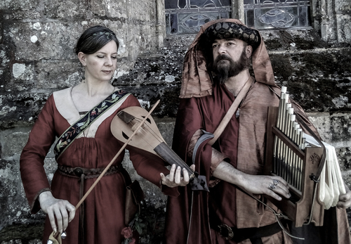 Le 4 mai, Noyal-Pontivy : Musique médiévale avec Christophe Deslignes et Eva Fogelgesang au Manoir de Kerboutier