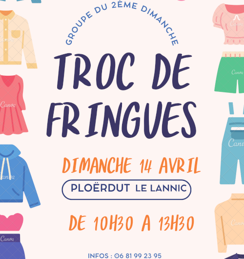 14 avril, Ploërdut : TROC DE FRINGUES