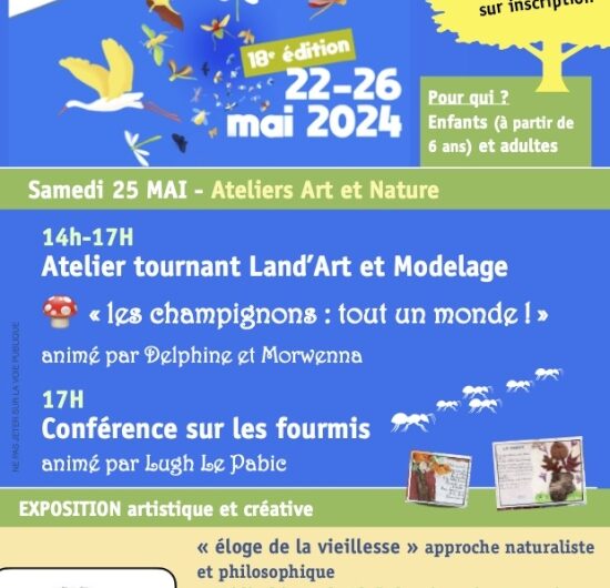 Fête de la nature à Ploërdut le 25 mai