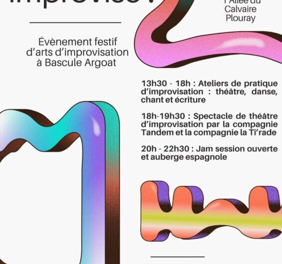 Plouray, le 10 août : Improvise ! Évènement festif d’arts d’improvisation