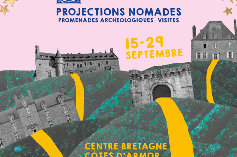 “Des vies de châteaux”, projections nomades, visite et promenades archéologiques  du 15 au 29 septembre