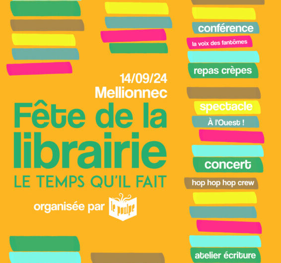 14 Septembre, fête de la librairie à Mellionnec !