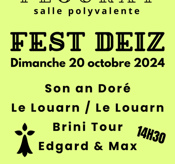 Fest Deiz à Plouray le dimanche 20 octobre 2024