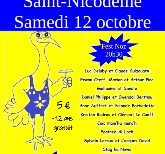 le 12 octobre : Crêp’Noz à Saint-Nicodème