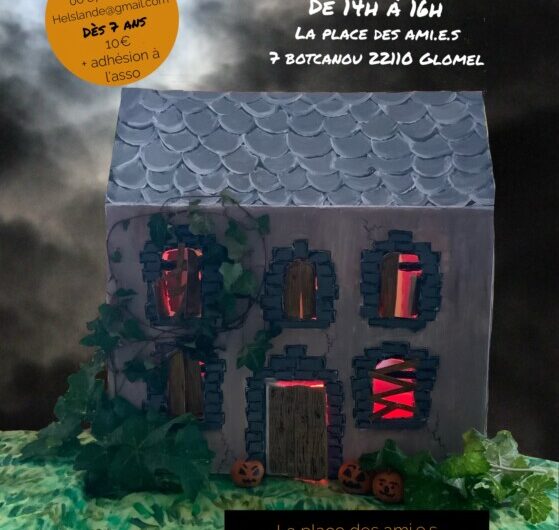 Glomel, le 31 : atelier stop-Motion maison hantée