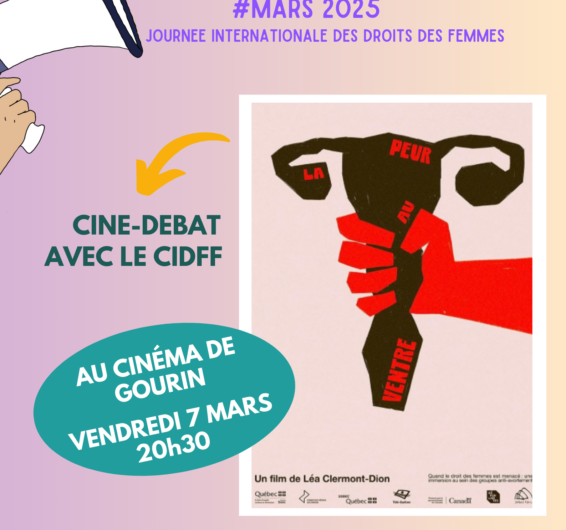 Avant Première “La peur au ventre” de Léa Clermont-Dion ,Vendredi 7 mars 20h30 à Gourin