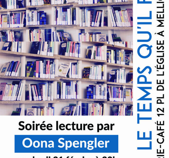 21 février – Lecture par Oona Spengler – Mellionnec