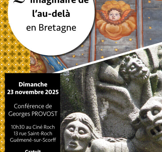 23 novembre : Conférence – L’imaginaire de l’au-delà en Bretagne – Ciné Roch Guémené – 10h30