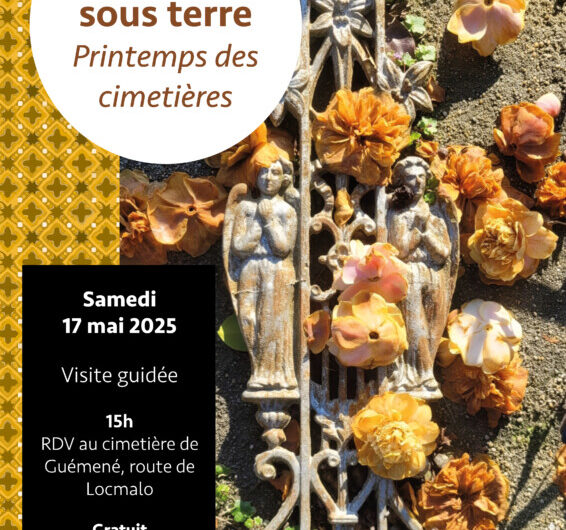 samedi 17 mai 15h – Visite cimetière de Guémené – Printemps des cimetières