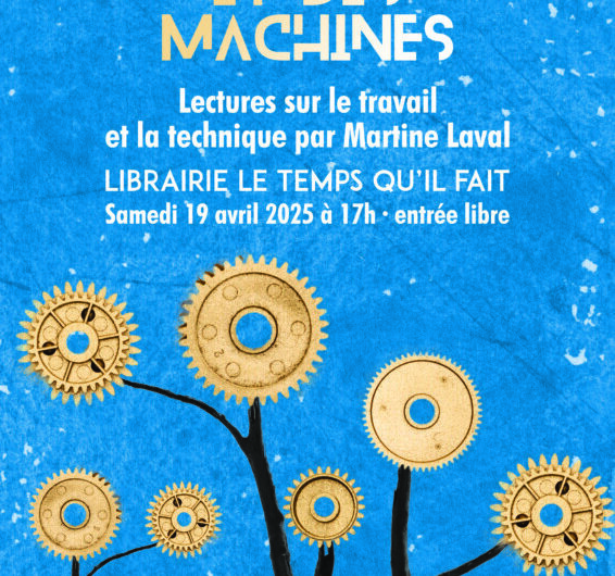 19 avril : Des machines et des livres avec M. Laval