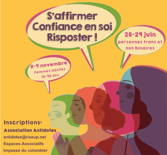 28 et 29 juin : Stage autodéfense trans et non binaire, à Rostrenen