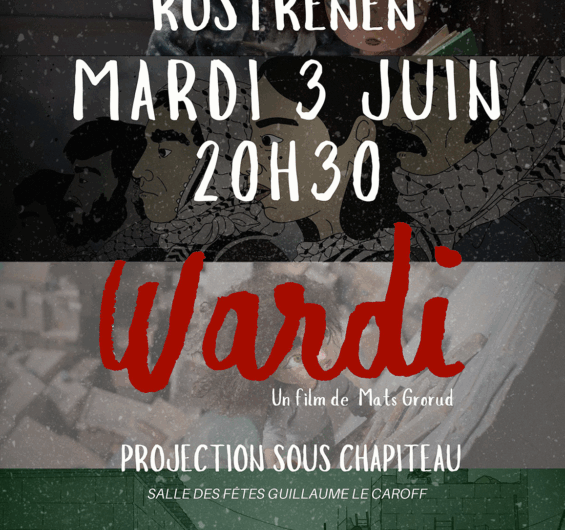 3/06 à 20h30 – Projection Soirée Palestine à Rostrenen