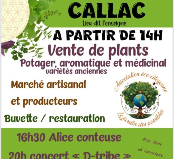 Samedi 17 mai, fête des saints de glaces à Callac