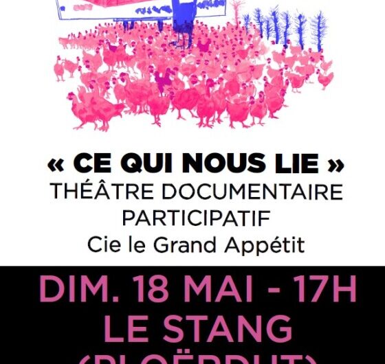 Théâtre documentaire dimanche 18 Mai à Ploërdut