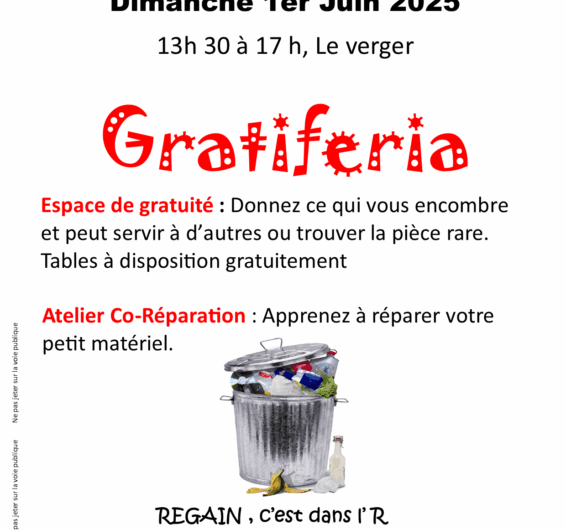 1er juin, GRATIFERIA à MELLIONNEC