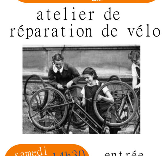 Atelier de réparation de vélo le 12 juillet au Tremargad Kafe