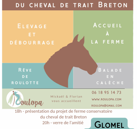 27 juin à Trégornan : quel avenir pour nos chevaux de trait Bretons ?