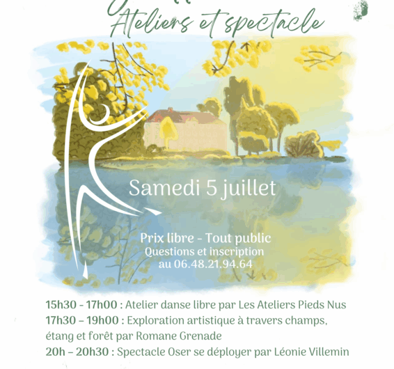 [danse] Atelier et spectacle, le 5 juillet à Plouray
