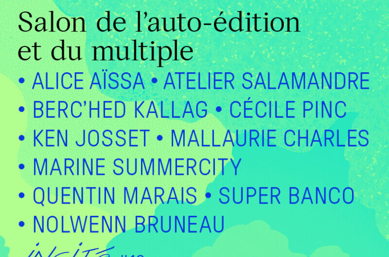 In Cité #10 – Le 7 juin et 8 juin, salon de l’auto-édition et du multiple à Rostrenn
