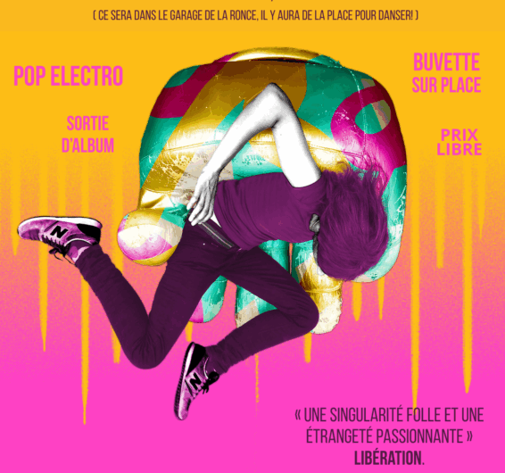 Disquette, Gisele Pape en concert le jeudi 3 juillet à 19h à la Ronce (Rostrenn)