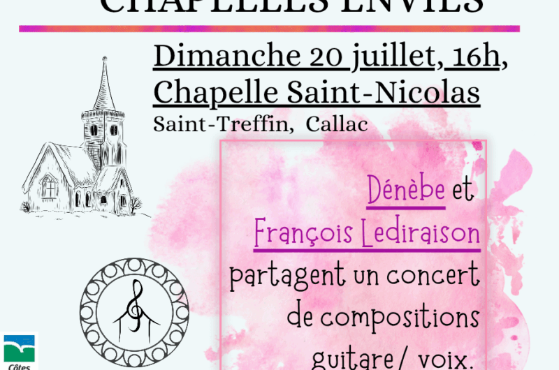 Callac, le 20 juillet : Les Chapelles Envies