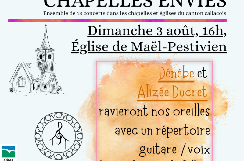 Maël-Pestivien, le 3 août : Les Chapelles Envies
