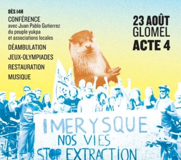 Jeux et conférence anti-extractivistes à Glomel, samedi 23 août