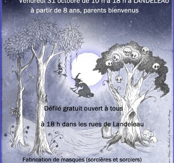 Le défilé de Samhain à Landeleau le 31 octobre