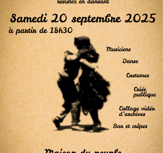 Bal clandestin | samedi 20 septembre à 18h30 | Cléguérec