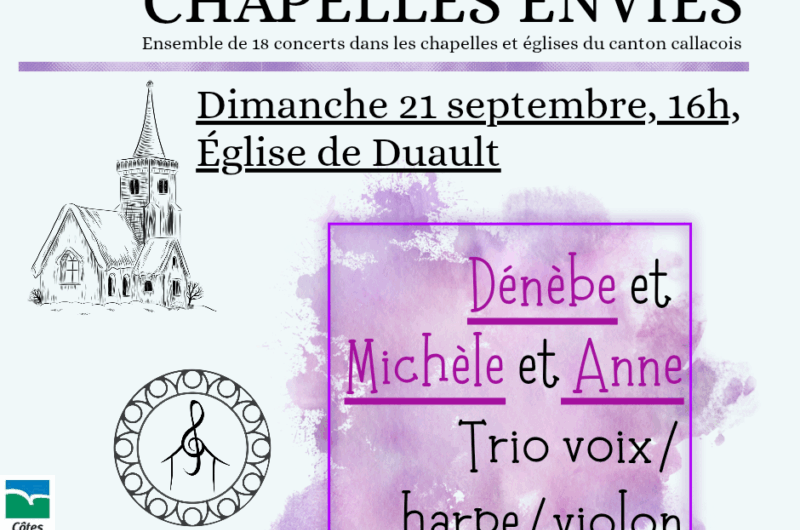 Le 21 septembre à Duault : les Chapelles Envies