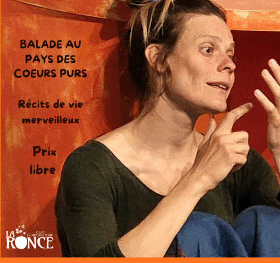 Spectacle “Balade au pays des coeurs purs” le vendredi 10 octobre à 18h, à la Ronce (Rostrenen)