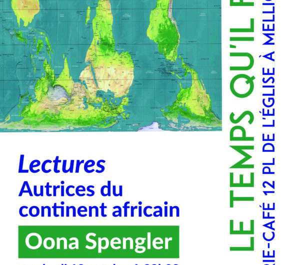 10 oct – Lectures “Autrices du continent africain” par Oona Spengler – Mellionnec
