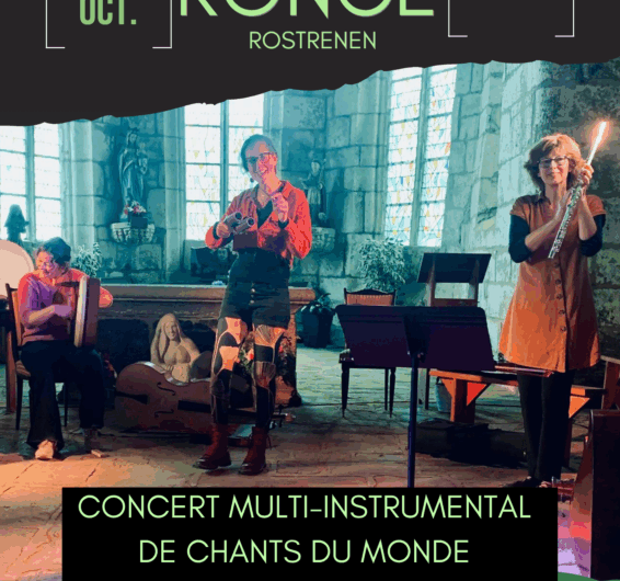 Concert à la Ronce – vendredi 24 octobre, Rostrenen