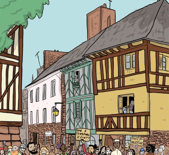 Marche contre l’islamophobie 11/10, co-voite
