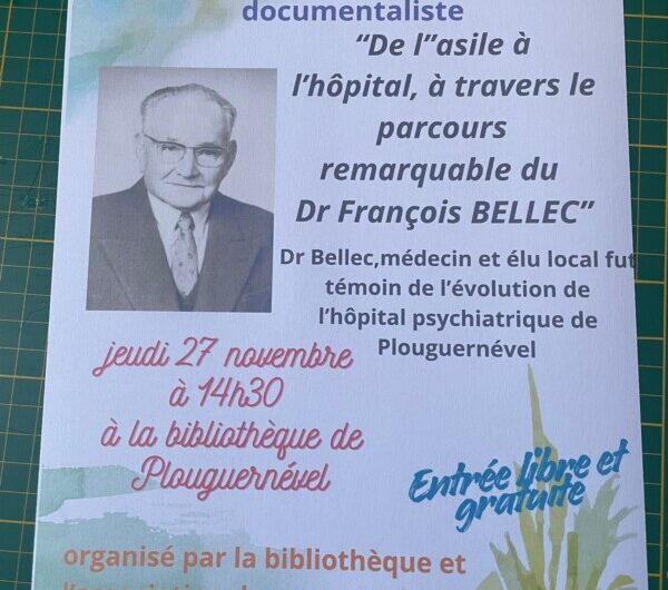Plouguernével, le 27 novembre, projection documentaire “François Bellec”