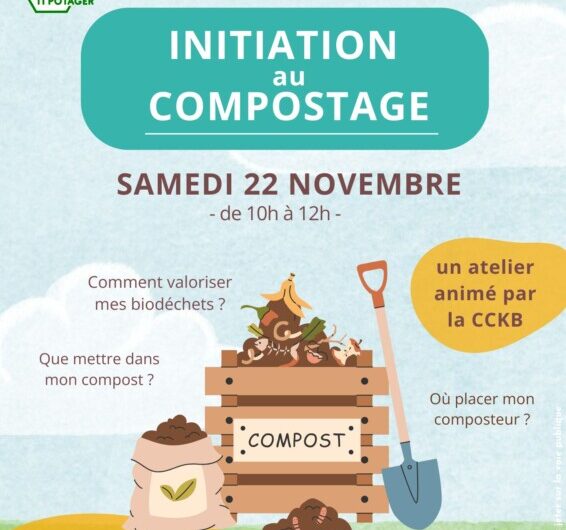22 nov – Atelier Initiation au compostage – Rostrenen