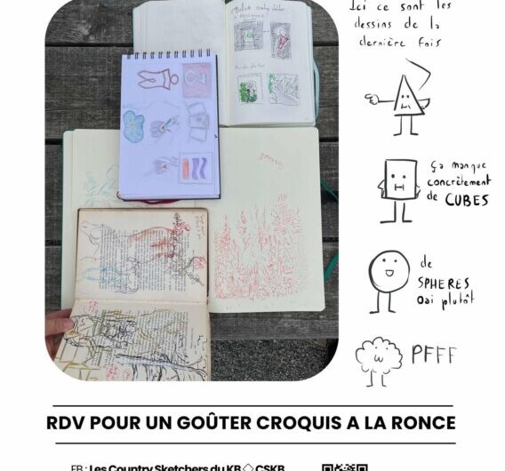 Le 6 décembre à la Ronces à Rostrenen on dessine ensemble ?