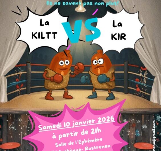 Théâtre d’improvisation à Rostrenen le 10 janvier