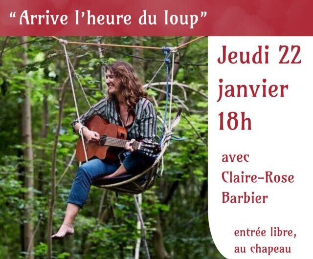 Jeudi 22 janvier 18h – Lecture musicale et poétique avec Claire-Rose Barbier à la Ronce, Rostrenen