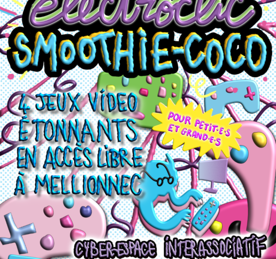 Aprèm Jeux Vidéo étonnants à Mellionnec – ELECTROCLIC SMOOTHIE-COCO le 1er février