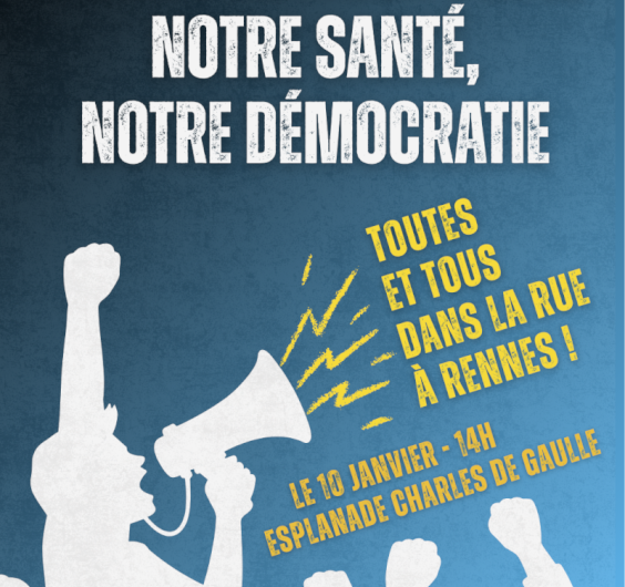 Covoite pour le rassemblement pour protéger l’eau, notre santé, notre démocratie à Rennes le 10 janvier