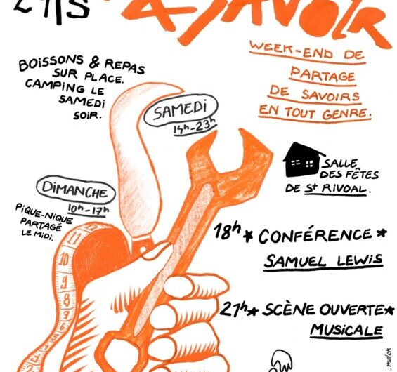 Se voir & Savoir, sam 28 et dim 29 mars 2026, St Rivoal