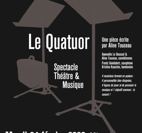 Mardi 24 février à Rostrenen Spectacle Théâtre et Musique