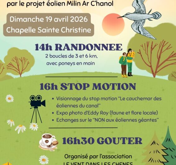 Un après-midi champêtre pour défendre la biodiversité à Ste Christine en Glomel, le 19 avril
