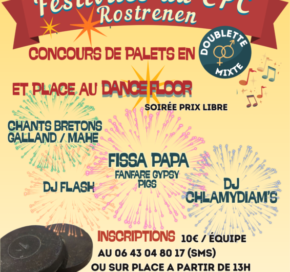 Tournois et festivités au Cercle des Planches Carrées le 18 avril à Rostrenen