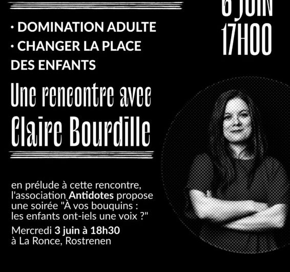 6 juin – Enfantisme, rencontre avec Claire Bourdille – Mellionnec